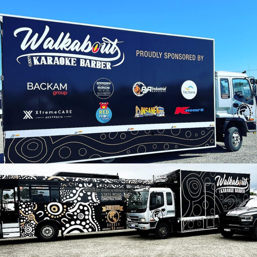"Walkabout Karaoke Barber" Sponsorship - Walkabout Barber